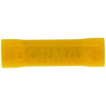 Motormite 12-10 Gauge Butt Terminal Yellow Butt Connector, 85437 85437